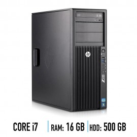 Hp Z220 - Μεταχειρισμένο pc - Core i7 - 16gb ram - 500gb hdd