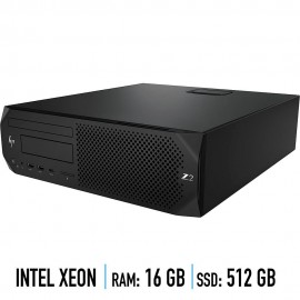 Hp Z2 G4 SFF - Μεταχειρισμένο pc - Core xeon E 2124 - 16gb ram - 512gb ssd