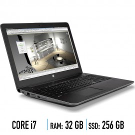 HP ZBook 15 G4 - Μεταχειρισμένο laptop - Core i7 - 32gb ram - 256gb ssd