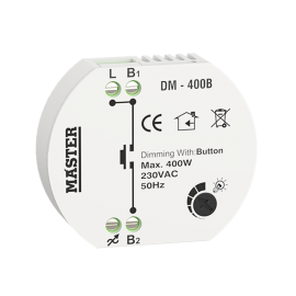 Dimmer Κυτίου 400W για λαμπτήρες LED (ΤΗΛΕΧΕΙΡΙΣΜΟΣ BUTTON)