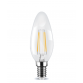 Λάμπα κεράκι LED Filament E14 4W 3000K (ΘΕΡΜΟ) C35 360o 470Lm