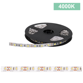 Ταινία LED 14,4W/m CHIP 5050 60chips/m 4000K (ΦΩΣ ΗΜΕΡΑΣ) 720Lm IP20 24V