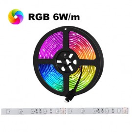 Ταινία LED 6W/m CHIP 2538 60chips/m RGB 260Lm IP20 12V 5m