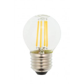 ΛΑΜΠΤΗΡΑΣ LED FILAMENT LEDISONE-2-ΔΙΑΦΑΝΟΣ ΣΦΑΙΡΙΚΟΣ G45 4W 520Lm E27 2700K (ΘΕΡΜΟ ΦΩΣ) 1514550 VITO